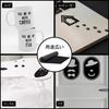 YRYM HT Cutting DIY Sticker Matte Black Waterproof and Weatherproof Cutting Sheet for Indoor and Outdoor Roller Sheet, Sheet, (Solid Color), 30300cm,