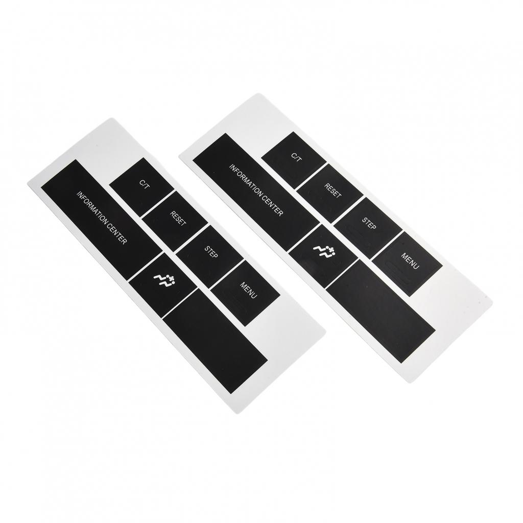 Decal Stickers for DASH Control Buttons in For CHRYSLER and For JEEP Vehicles