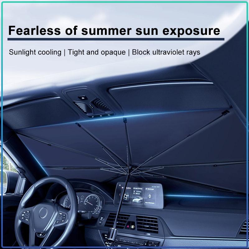 Car Front Window Cover Sun Shade Windshield Visor Windscreen Folding Breathable UV For Nissan Nismo Tiida Sylphy Teana X Trail T30 T32 Almera Qashqai