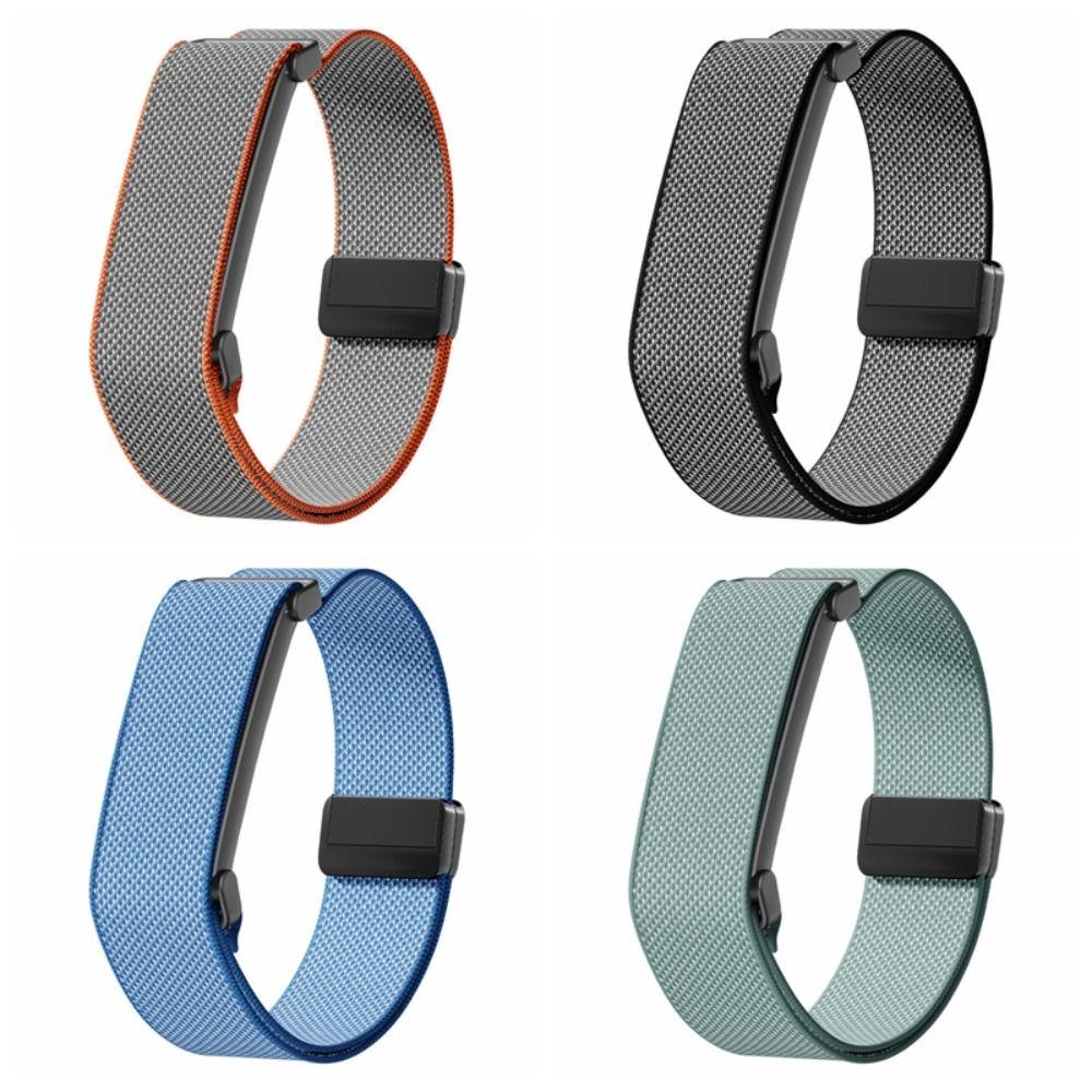Magnetisches Sportarmband Ersatzarmband Nylon-Schlaufe für Google Fitbit Air Fitness-Tracker