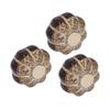 3pcs Gold Pumpkin Cabinet Knobs Durable Pumpkin Pull Handles Classical Pumpkin Door Pulls  Cabinet