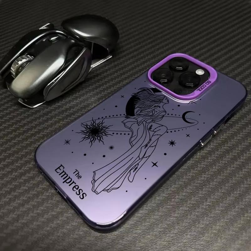 

Tarot Empress Magician Phone Case For iPhone 17 Air 16e 16 Pro Max 15 14 Plus 13 12 Mini 11 Pro Shockproof Silicone Back Cover iPhone 13
