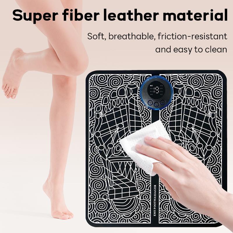 EMS Pulse Electric Foot Massager Pad Muscle Stimulation Massage Mat Improve Blood Circulation Relief Pain Relax Feet Acupoints