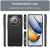 TPU-Hülle mit Kohlefasertextur für Realme 11 5G Realme 11 Pro Pro+ Plus Stoßfeste Handy-Schutzhülle Business Vollschutz-Abdeckung