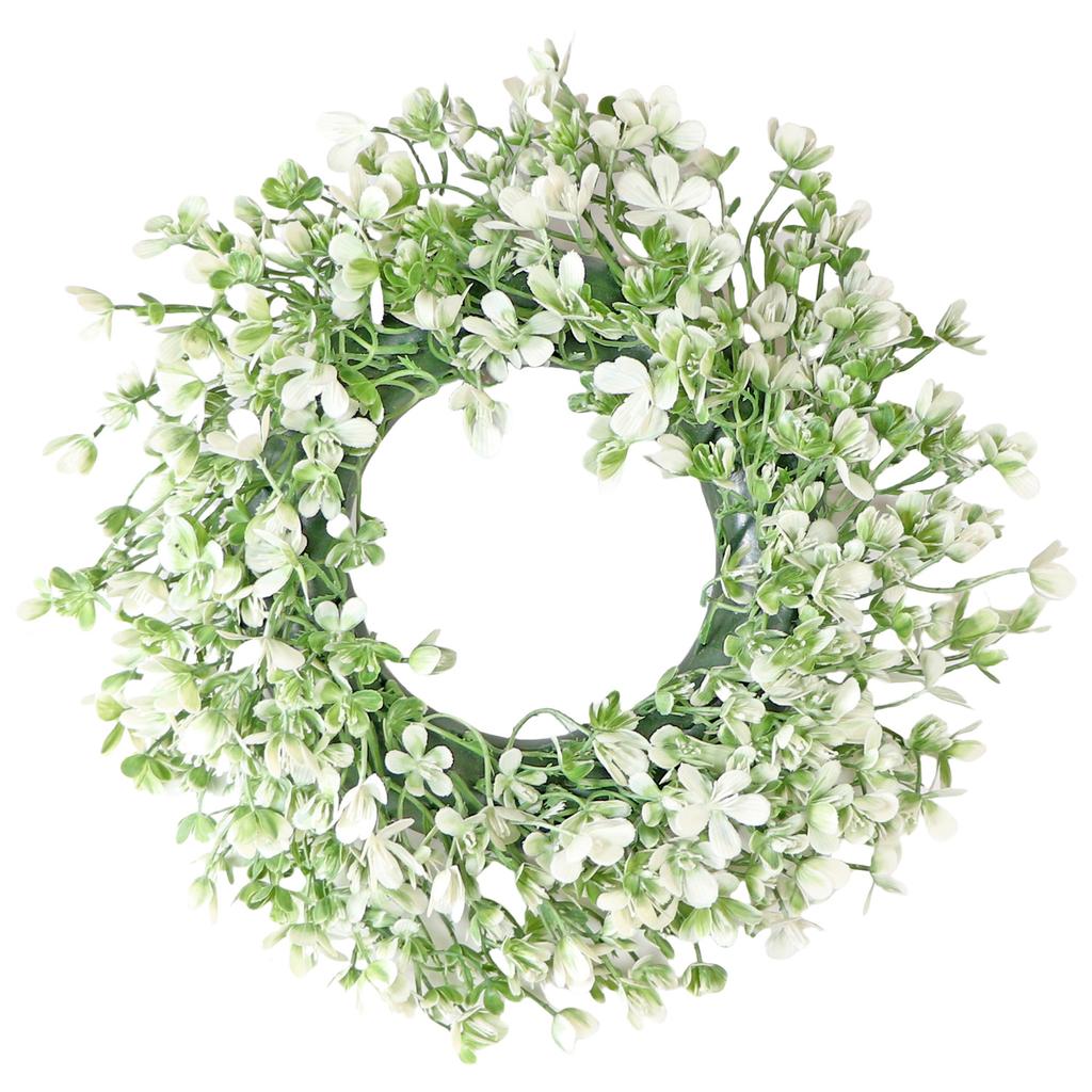 Nordic Style Simple Door Decoration Wreath Eucalyptus Fake Flower Simulation Wreath Holiday Party Special Decoration