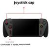 Staubschutzkappen-Kit für ROG für Xbox Ally/X Panel-Aufkleber Silikon-Joystick-Kappe Verbessern Sie das Erlebnis Spielkonsole Zubehör F2J7
