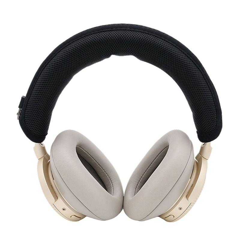 Breathable Mesh Cloth Headband Pad Cover Washable Headbeam Cushion Sleeve for H100 Headphone Comfort