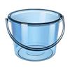 Transparent Thickened Plastic Water Storage Bucket