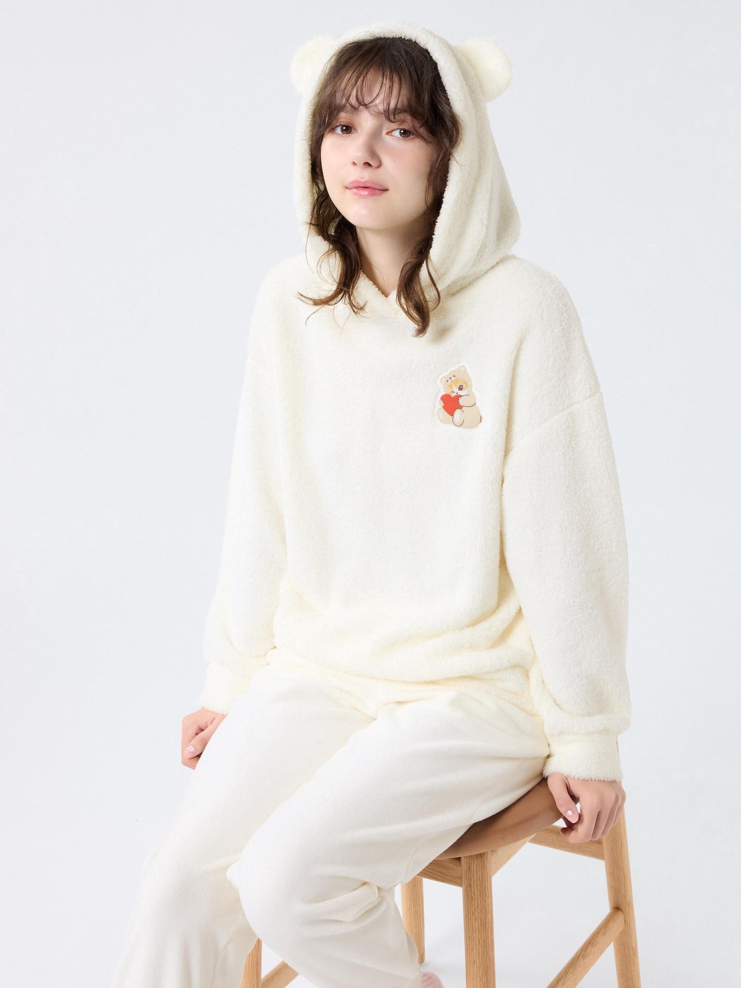 

Uniqlo Japan Mofusand Furry Fleece Set 01 OFF WHITE/L