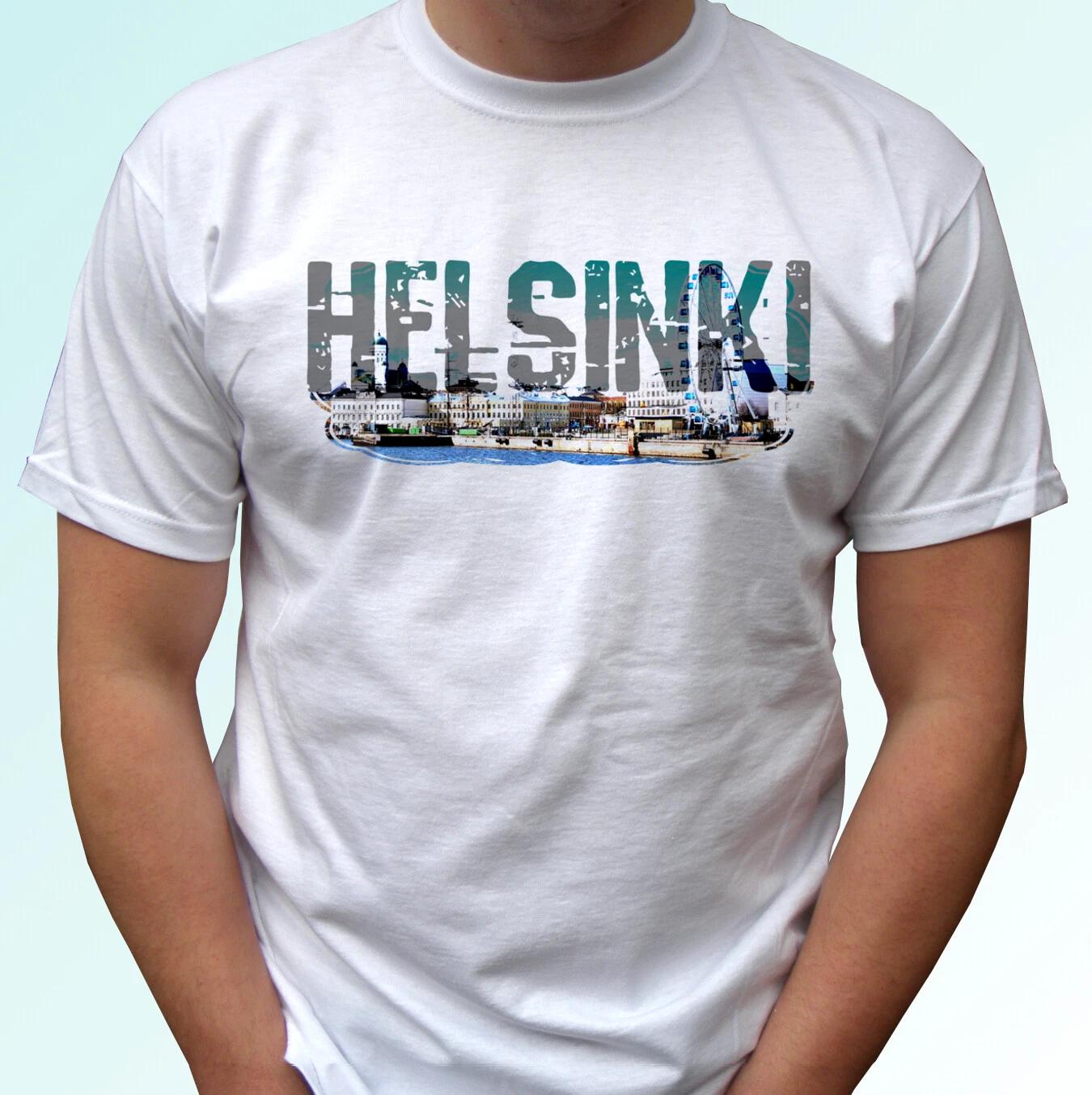 

Helsinki white kids boys T-Shirt Finland top design tee - s s kids baby sizes 160