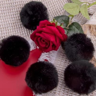 10 stuks 7cm Faux Rex Konijnenvacht Pompon Ballen Kunstmatige Pluizige Zachte Pompons DIY Pom Poms Handgemaakte Kleding Naaien Knutselbenodigdheden