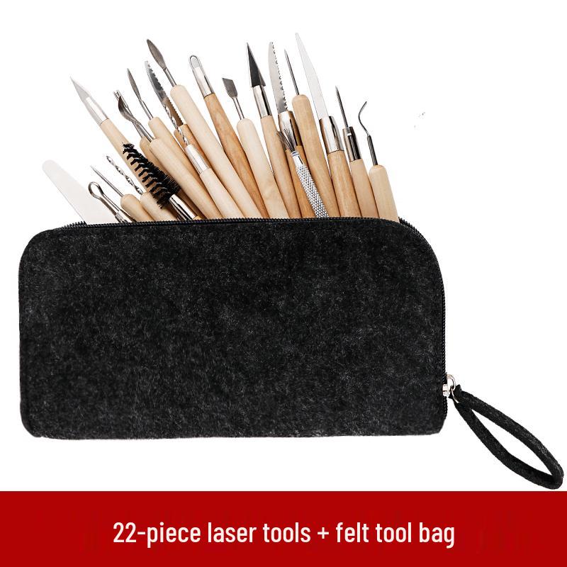 Zestaw narzędzi do rzeźbienia w glinie—Glinka olejowa, plastikowe nożyki do figurek DIY z gliny polimerowej i rzeźbienia w ceramice