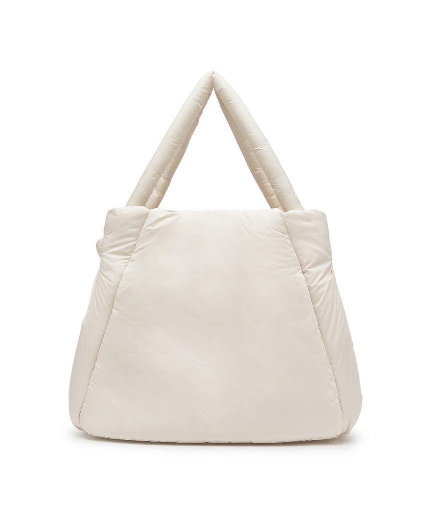 Hunter [Unisex] Intrepid Puffer Large Tote Bag - White Willow