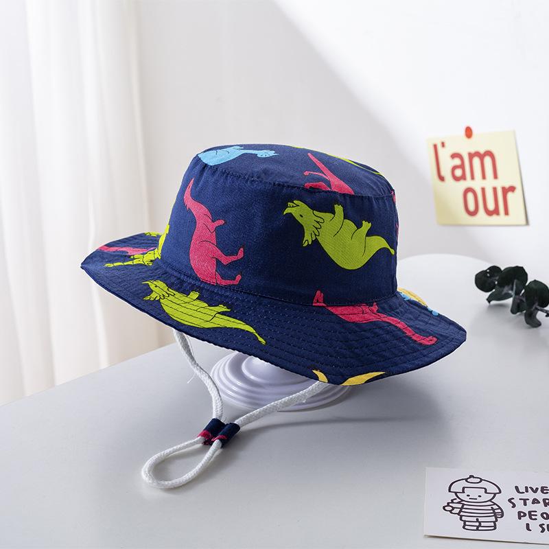 Children's Sun Protection Sun Hat Summer Baby Fisherman Hat Infant Hat Spring and Autumn Thin Bucket Hat for Boys and Girls Summer