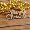 Christmas Decoration Bead Chain Christmas Tree Beads Decorations Pearl Bead Chain Ornament Christmas Decorations For New Year 5m