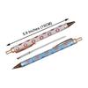 Maydahui Stylish Color Heart Click Ballpoint Pens Set of 8, 1.0mm Black Ink Cute Love Wing Pens for Writing, Women, Kids, Students, Christmas,