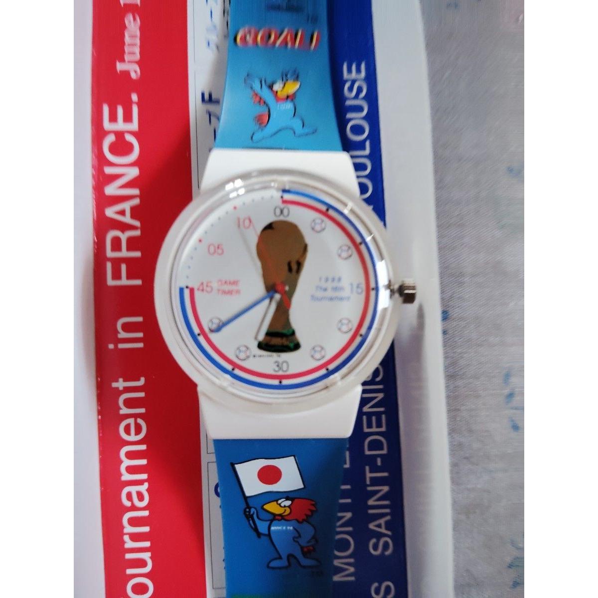 Used SWATCH Swatch 1998 FIFA World Cup France Tournament Commemorative Watch