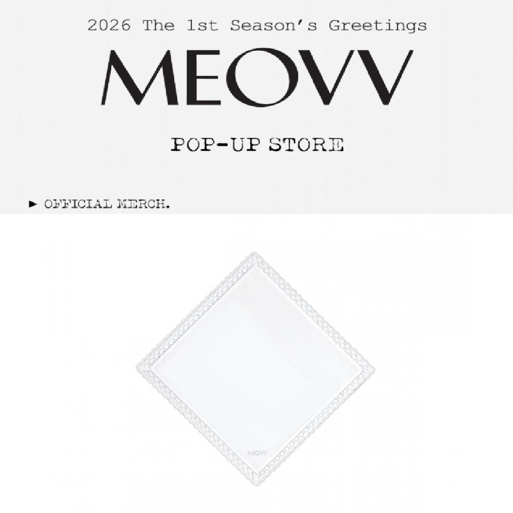 Предзаказ MEOVV Приветствие 1-го сезона MEOVV POP-UP MD Шарф с кружевной отделкой