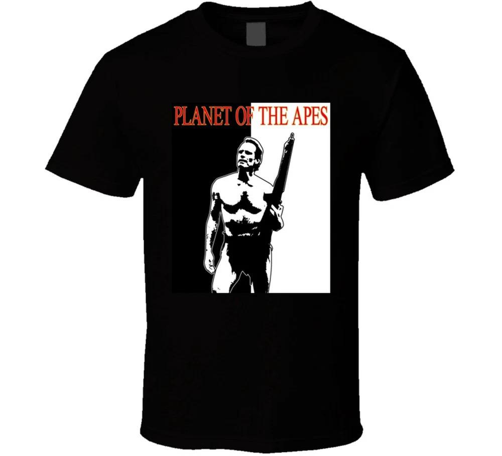 Charlton Heston Planet Of The Apes Retro Movie T Shirt S