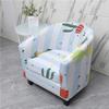 2pcs /Set Club Chair Slipcover Stretch Armchair Covers Printed Tub Chair Cover Sofa Cover Spandex Couch Covers For Bar Counter