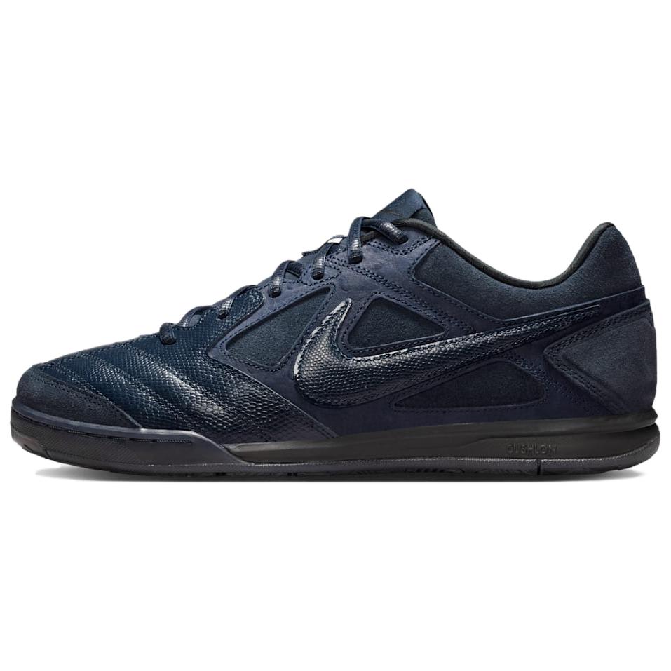Nike Gato Series Minimalist Comfortable Thin Sole Leather Breathable Football Shoes Men sneaker Black IQ3403-475 41