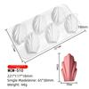 Silicone Material Baking Mold 6-Cavity Dessert Mold Easy Release Pudding Mold  Bread Making