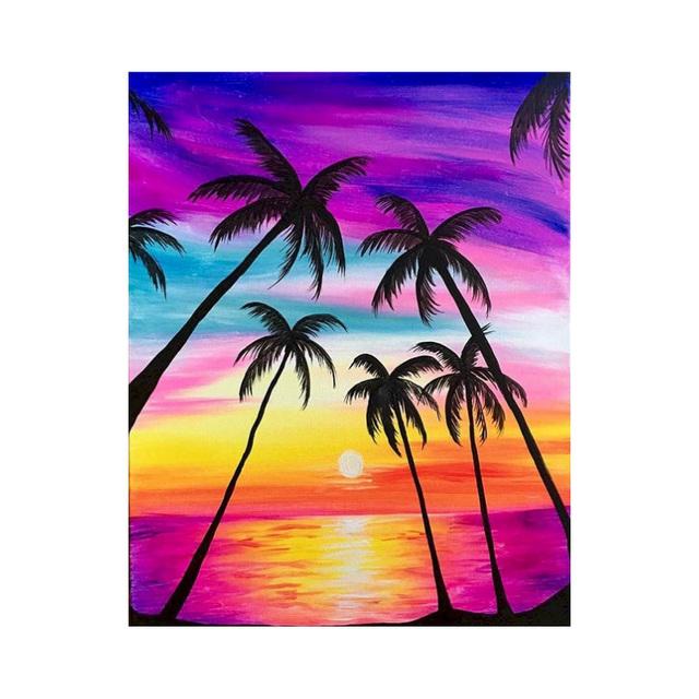 Landschaft Landschaft Leinwand Malerei Romantische Urlaub Paar Bilder Wohnzimmer Schlafzimmer Moderne Wohnkultur Wand Kunst