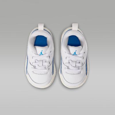 Jordan Flight Court White Photo Blue (TD)