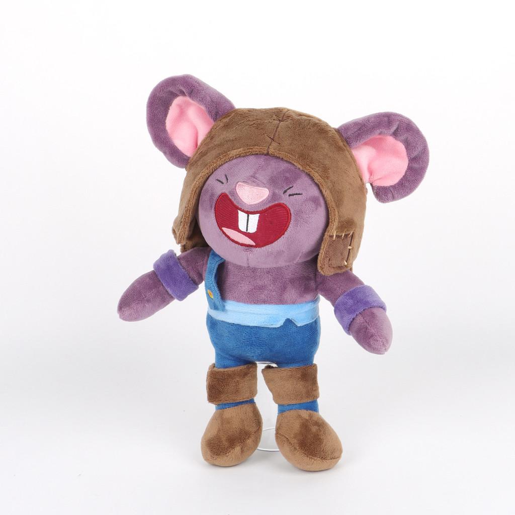 

Плюшевая игрушка Brawl Mouse Stars, мягкая кукла, игровой периферийный декор, 30 см