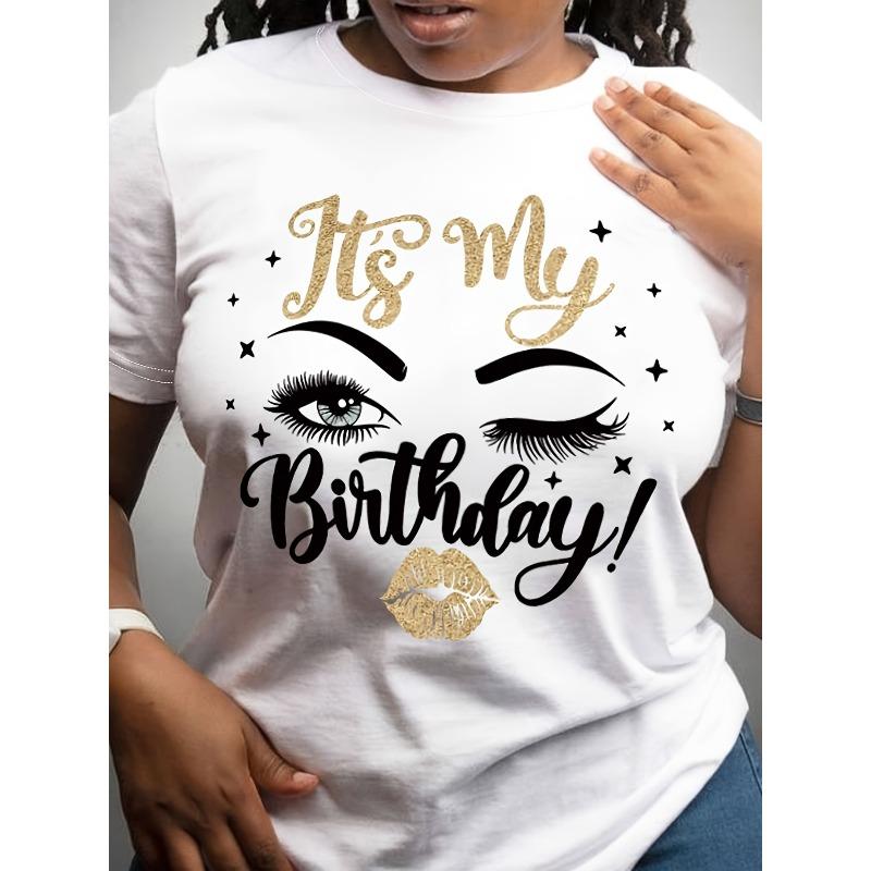 

European sizes [Casual Cartoon T-Shirt] Women s Casual Cartoon Graphic Print T-Shirt | Crew Neck, Short Sleeve 4XL