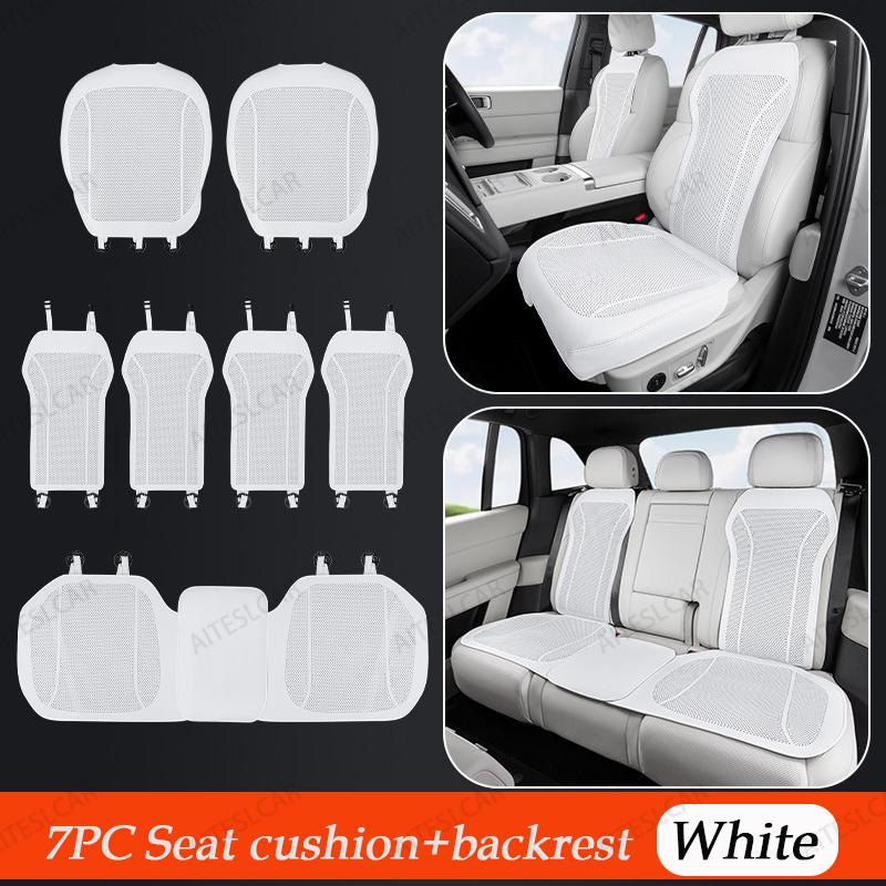 AITESLCARUpgraded New Car Seat Cushion Summer Cool Cushion Ventilation Four-season Universal Seat Cushion Full-inclusive Comfort