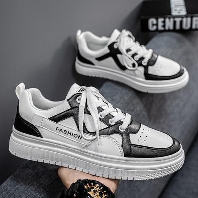 Popular Korean Version of Casual Board Shoes, Student Platform Tide Shoes, Men's Shoes, Niche White Shoes, Casual Sports Shoes, Running Shoes, Men's