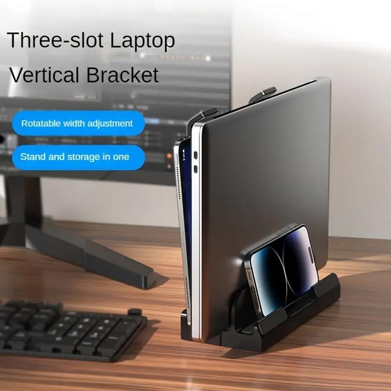 Tablet Mobile Phone Notebook Vertical Bracket Portable Storage Rack Desktop Heightening Heat Dissipation Base Holder