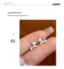 Cute Little Zebra Stud Earrings In Pure Silver 999 - Playful and Exquisite Chinese Design