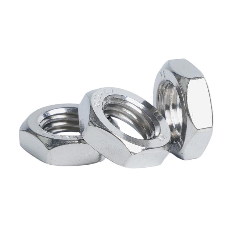 Stainless Steel Hex Nuts - Sizes M2 to M10