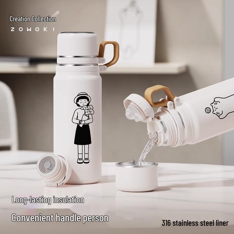 

Zao Wu Ji Yu Bai Z22-600 Dual-Drink Insulated Bottle