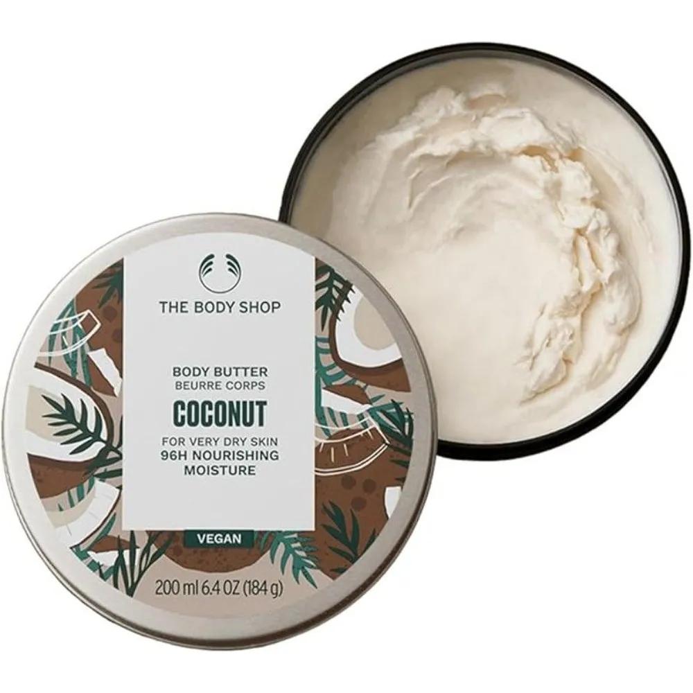 The Body Shop Coconut Body Butter 200ml 3-Piece Set