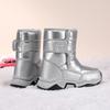 Winter Children's Cotton Boots, Insulated and Warm Snow Boots, Anti-slip and Durable Outdoor Boots