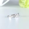 New Infinity Ring  Sterling Silver Eternity Ring Charms Best Friend Gift Endless Love Symbol Silver Rings for Women