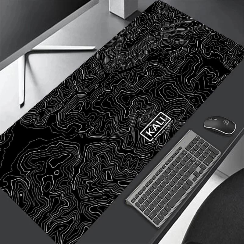 Kali Linux Mousepads Company Mouse Mat X Natural Rubber Nonslip Keyboard Desk Mats Kawaii Large for Laptop Gaming Mouse Pad
