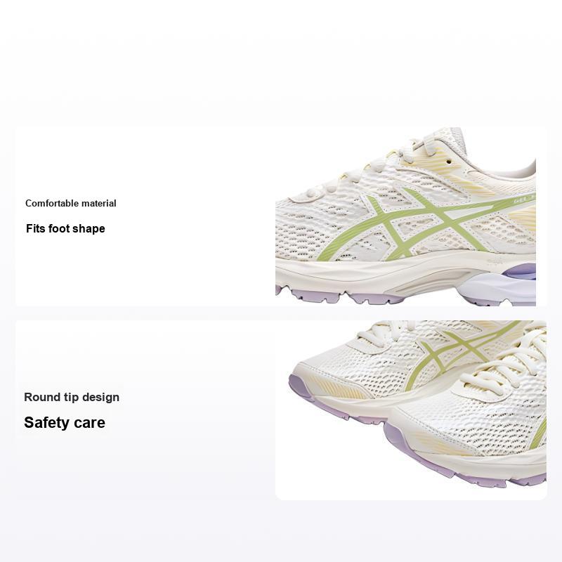 Asics Gel-Flux 4 Comfortable Durable Low-Top Kids Running Shoes Kids Running Shoes Off-White 1014A321-104