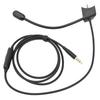 Cable Boom Microphone Noise Reduction Microphone Audio Cable with Mute Control for QC35 QC35 II Gaming Headsets