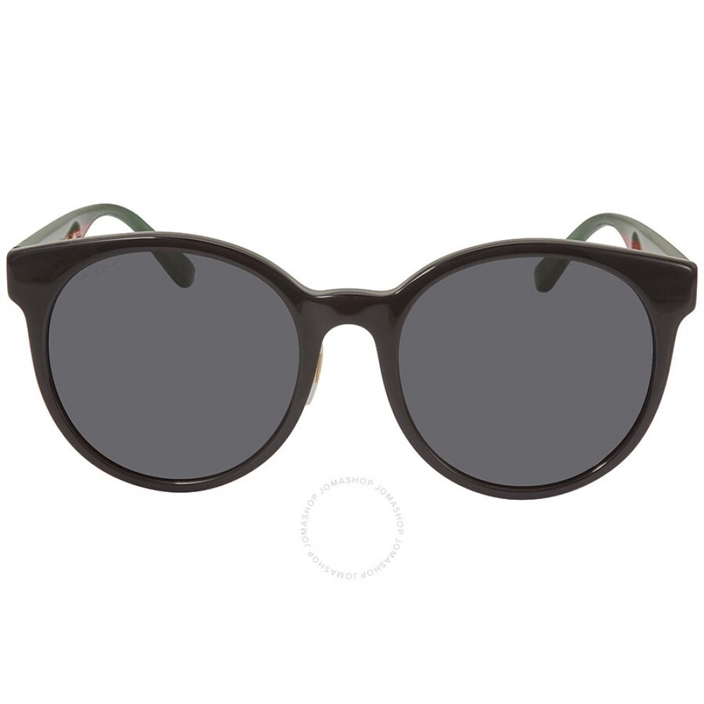 

Gucci Grey Round Ladies Sunglasses Gg0416sk 002 55