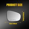 Right Mirror Glass W/Heated Signal Blind Spot Detection Fit Lexus ES300H 2013-18