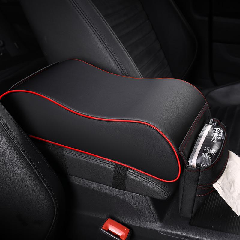 Universal Memory Foam Car Armrest Pad - Leather Central Hand Rest
