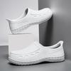 Waterproof Oil-Proof Non-Slip Chef Shoes Men's Work Shoes Slip-On Safety Shoes Anti-Odor Wear-Resistant EVA