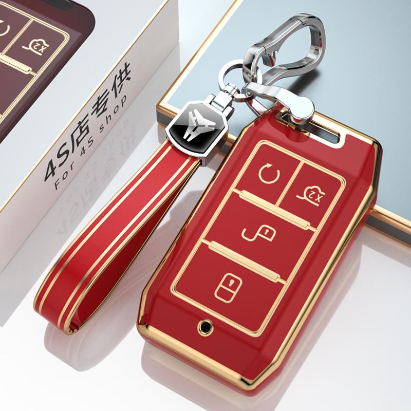 Durable Key Covers for BYD e1/e2, e3/S2, Qin Yuan New Energy - Anti-Drop Design for Men & Women