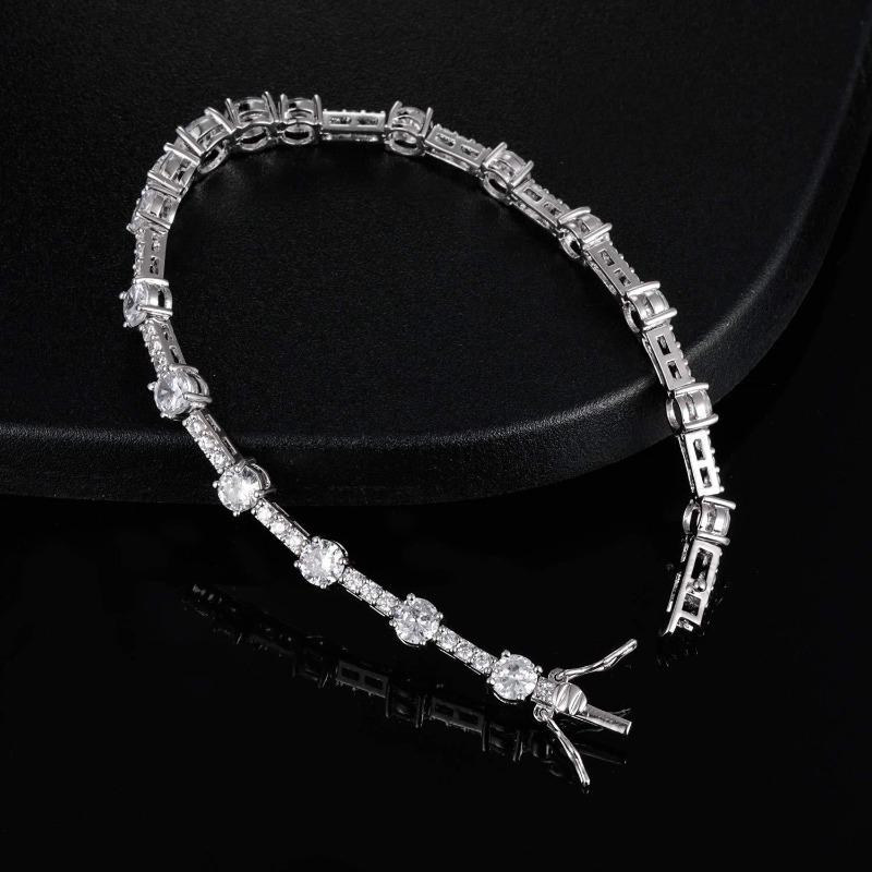 A Fashion Creative Bracelet Zircon Tennis Bracelet 7.5 Inch Design, Popular, Zircon Shines
