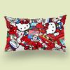 Cartoon cute Hello Kitty Pillow Covers Cartoon Sofa Decorative Home Double-sided Printing Short Plush Cute Cushion Cover