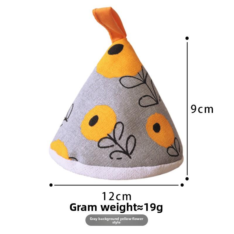 1KS Víko na hrnec Trojúhelníkový klip na ucho hrnce Kuchyňská izolační rukojeť hrnce Kryt ucha kastrolu Litinový hrnec Kryt ucha Víko proti opaření